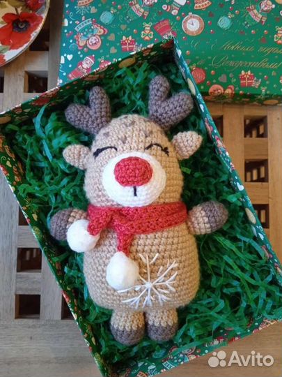 Новогодние вязаные игрушки