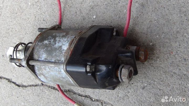 Втягивающее реле стартера ваз