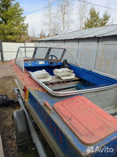 Лодка Прогресс 2М с моторами и прицепом