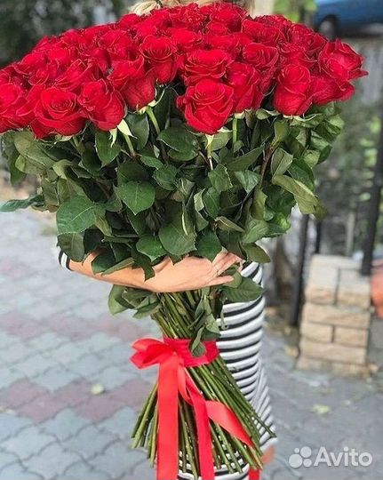 Высокие розы Гигантские розы Доставка цветов