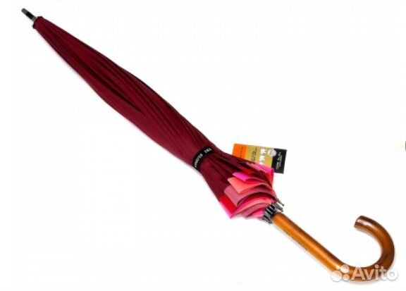 Зонт трость Три Слона 2161 (1121) 16 спиц полуавт