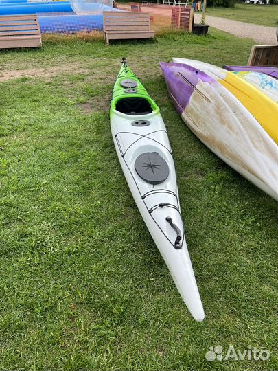 Каяк пластиковый одноместный