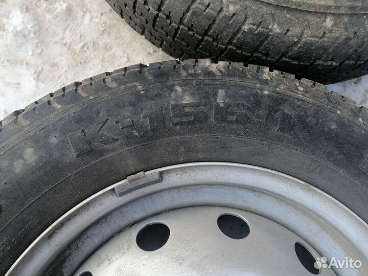 4 колеса 185/75R16 от Нивы