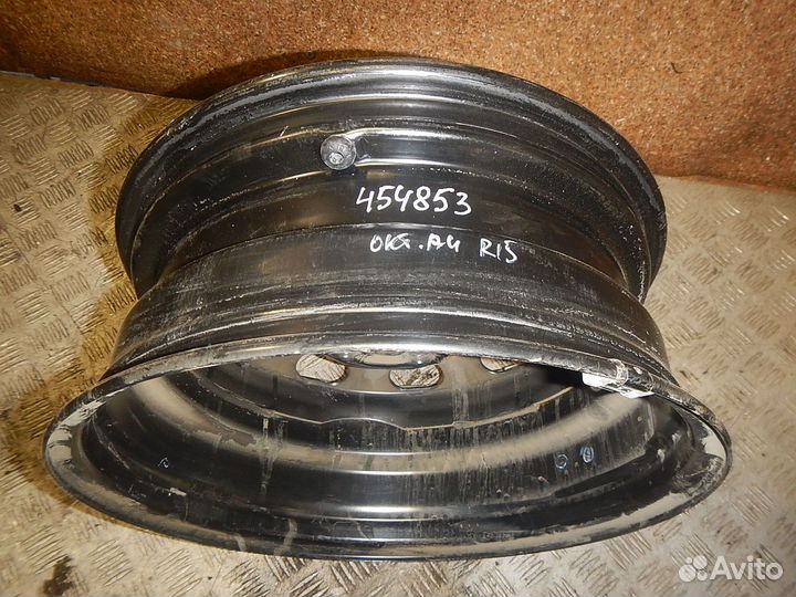 Диск колесный стальной R15 5*112 j6,0 ET38 DIA57,1