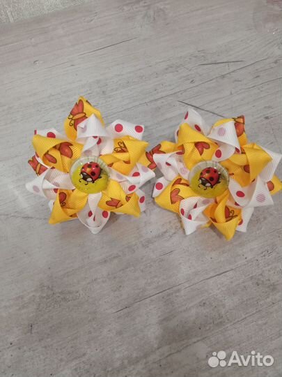 Резинки для волос ручной работы