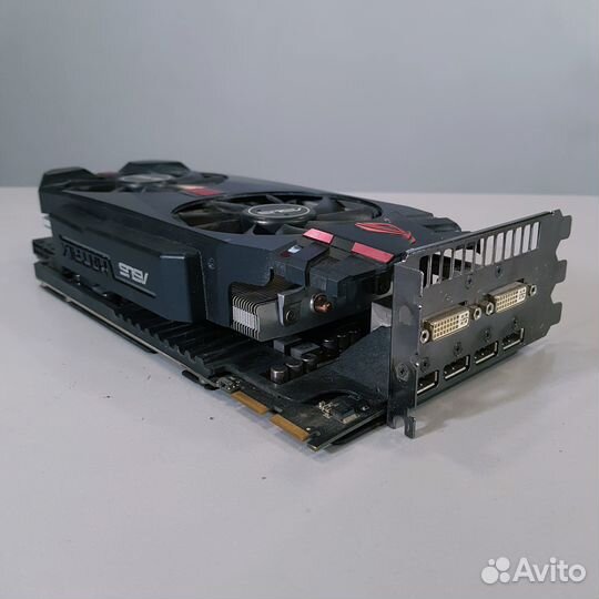 Видеокарта asus matrix HD7970 3GB