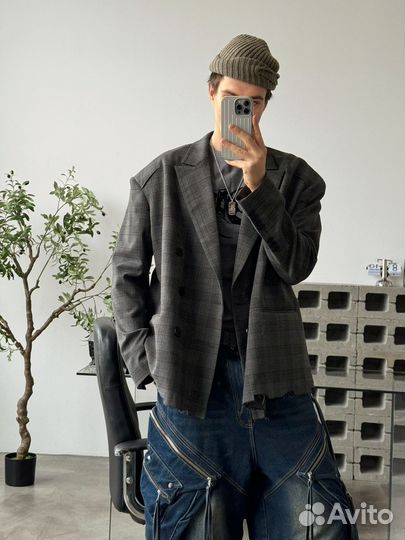 Жакет с обьемным плечом (пиджак) PPS бренд