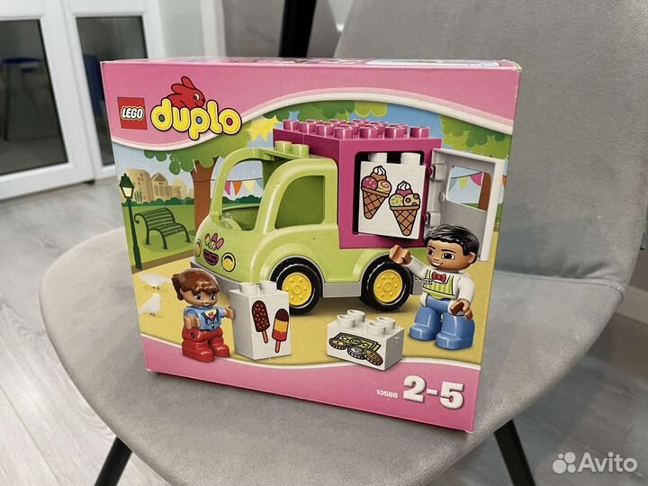 Lego Duplo Фургон с мороженым 10586 новый