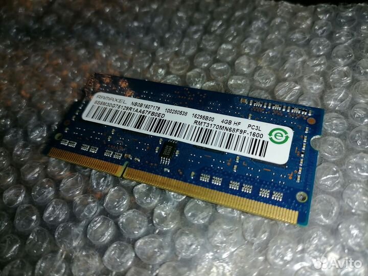 Оперативная память sodimm DDR3 - 4GB