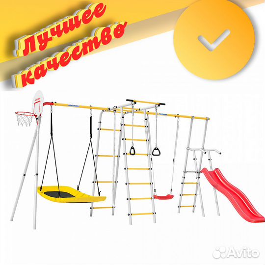 Детский спортивный комплекс Лесная поляна-3PRO №59