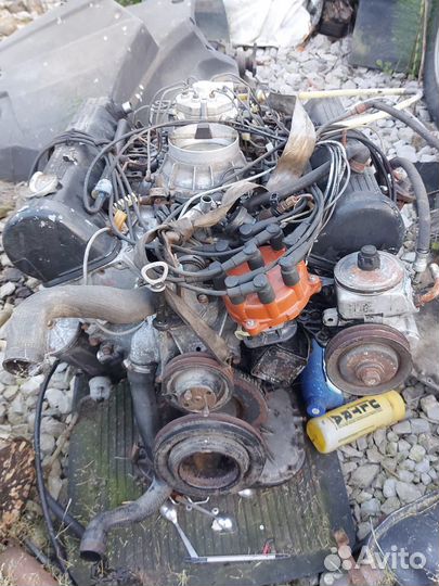 Двигатель на mercedes 126