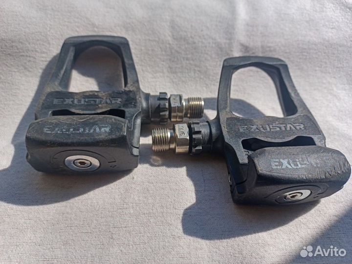 Педали контактные Exustar