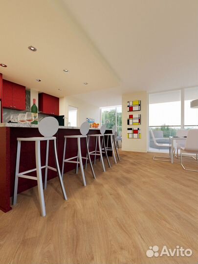 Кварц виниловая плитка Skalla