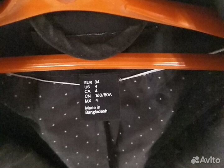 Школьная форма пиджак девочки 34 размер