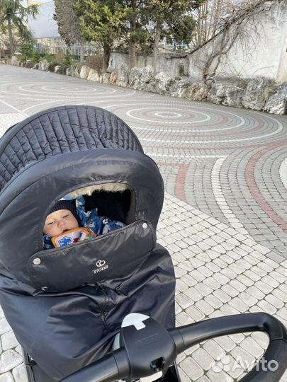 Коляска stokke xplory v6 + допы