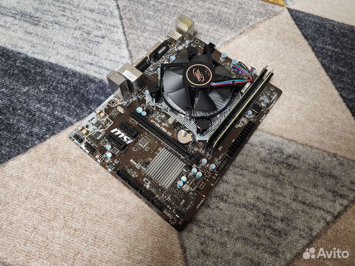 Материнская плата с процессором mATX