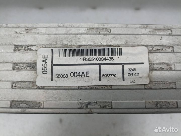 Интеркулер Jeep Grand Cherokee WK2 2-й рест. 2019