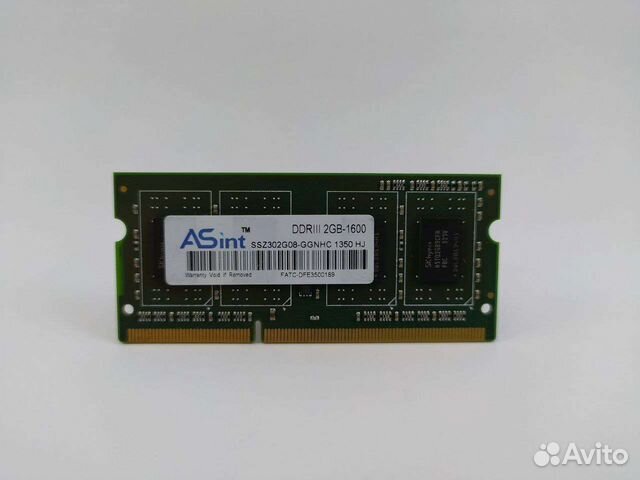 Оперативная память ddr3 для ноутбука