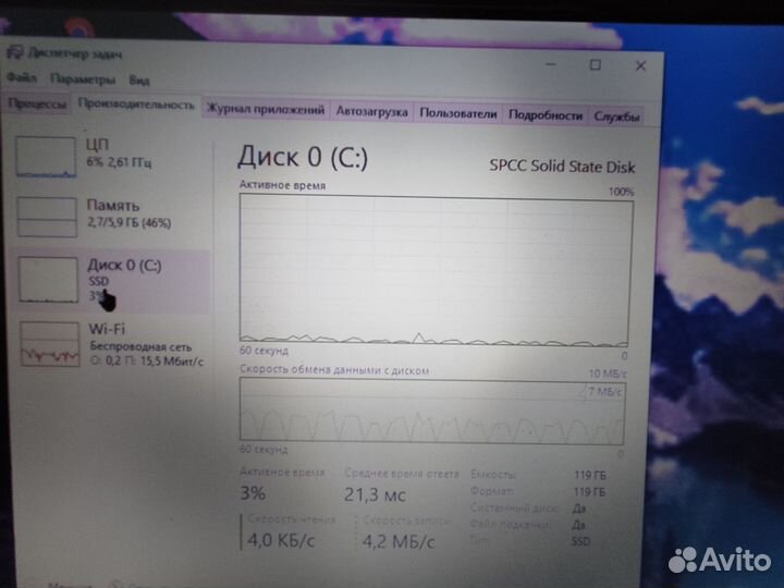 Ноутбук hp pavilion m6