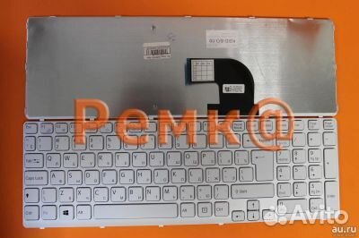 Клавиатура для ноутбука Sony SVE1511 белая