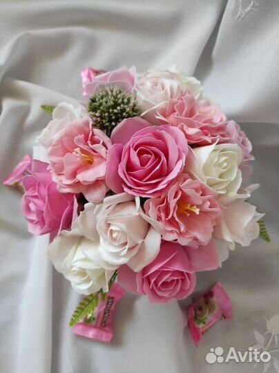 Мыльные розы букеты