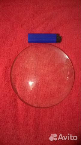 Лупа СССР 15 см. Увеличительное стекло