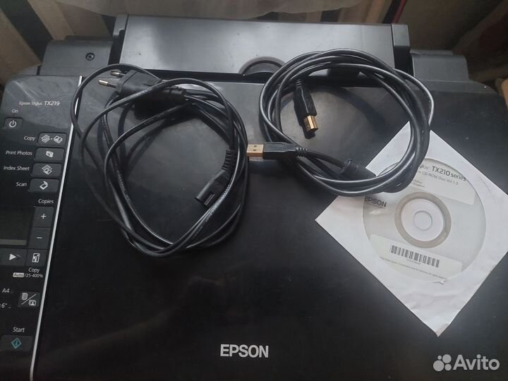 Цветной принтер epson tx 219