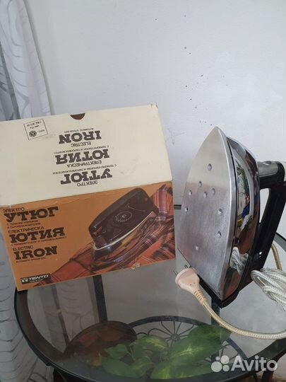 Утюг СССР железный