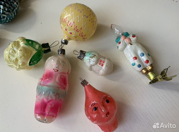 Елочные игрушки СССР В реставрацию