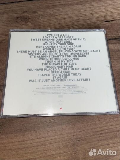 CD Eurythmics – Ultimate Collection Japan