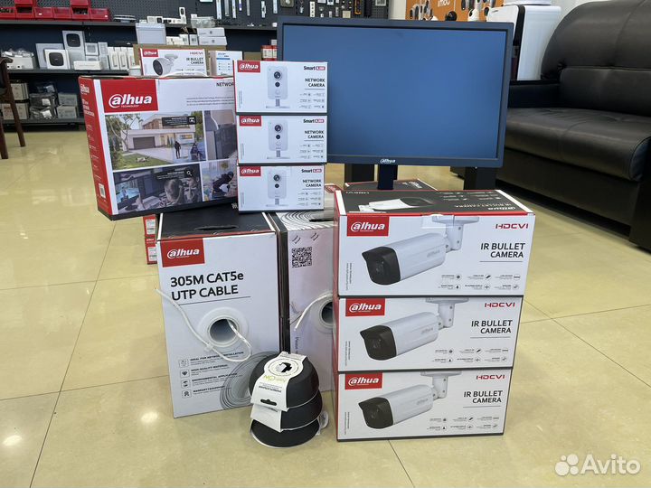 Видео домофон комплект