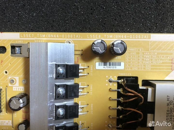 Блок питания BN44-01062 Samsung UE55TU8570U