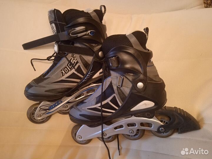 Роликовые коньки муж. Rоcks + компл защиты + сумка