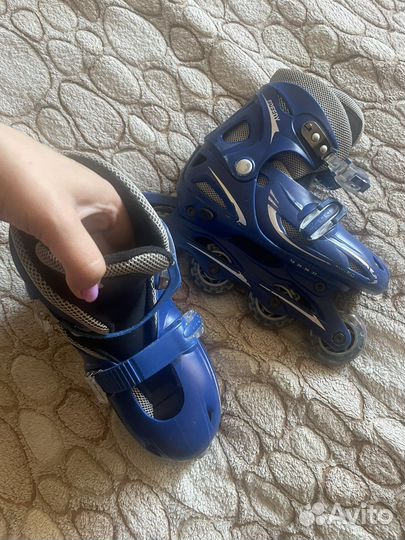 Роликовые коньки раздвижные 34-37