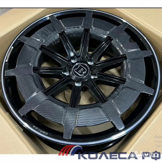 Кованые диски R24 на Mercedes brabus monoblock Z Carbon Edition