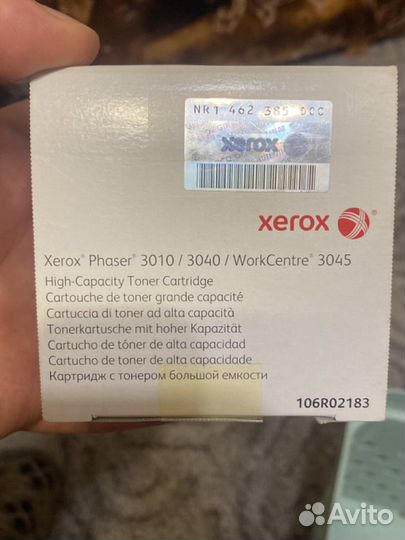 Картридж Xerox Phaser 3010, 3040, WorkCentre 3045