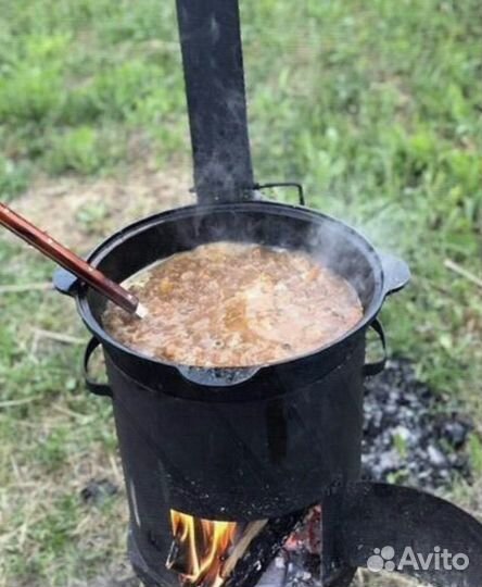 Казан и печь 16 литpoв