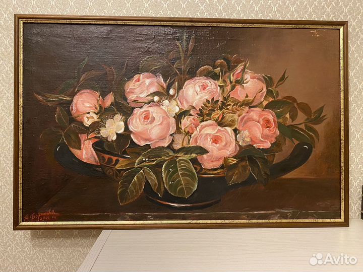 Картина маслом холст