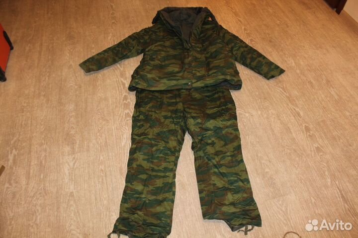 Камуфляжный костюм советский военный утепленный