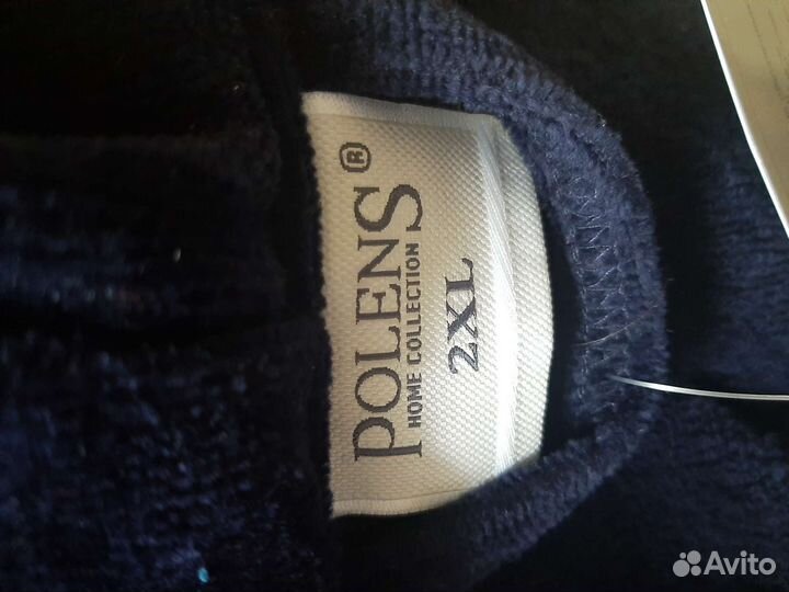 Мужской махровый халат с капюшоном