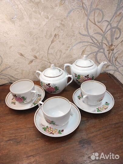 Фарфоровая посуда СССР вербилки