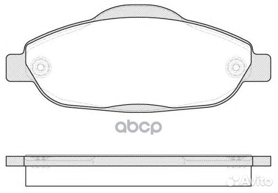 1323 00 FDB4003 425393 колодки дисковые п Pe