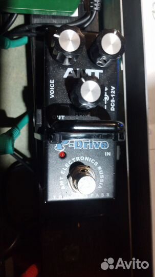 Педаль эффектов AMT P-Drive mini - педаль перегруз