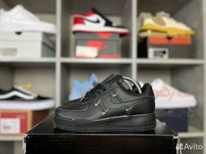 Кроссовки Nike Air Force 1 Black low