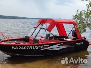 Алюминиевая моторная лодка Триера 490