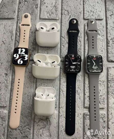 Airpods + Apple watch Топ комплект