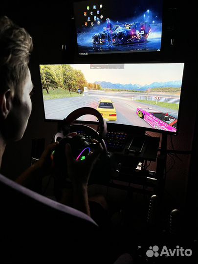 Автосимулятор кокпит гоночное кресло