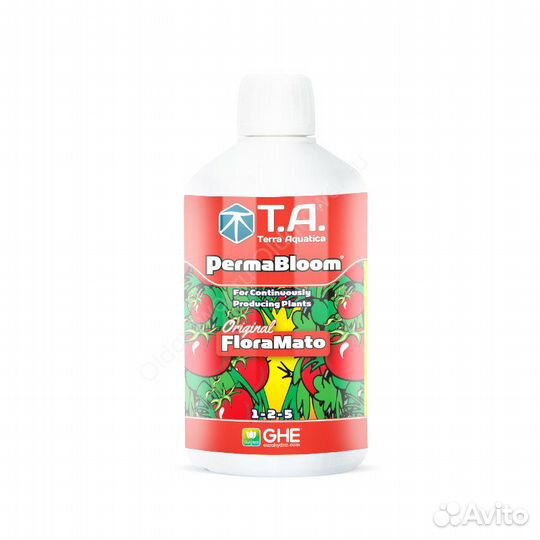 Удобрение минеральное жидкое PermaBloom T.A. 500мл