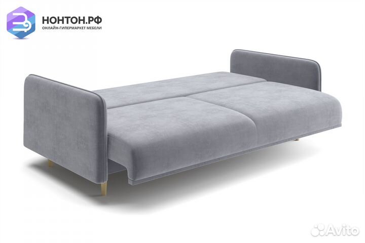 Диван книжка Эстет серый