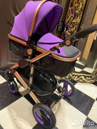 Коляска 3в1 Новая необычный цвет (Новая)
